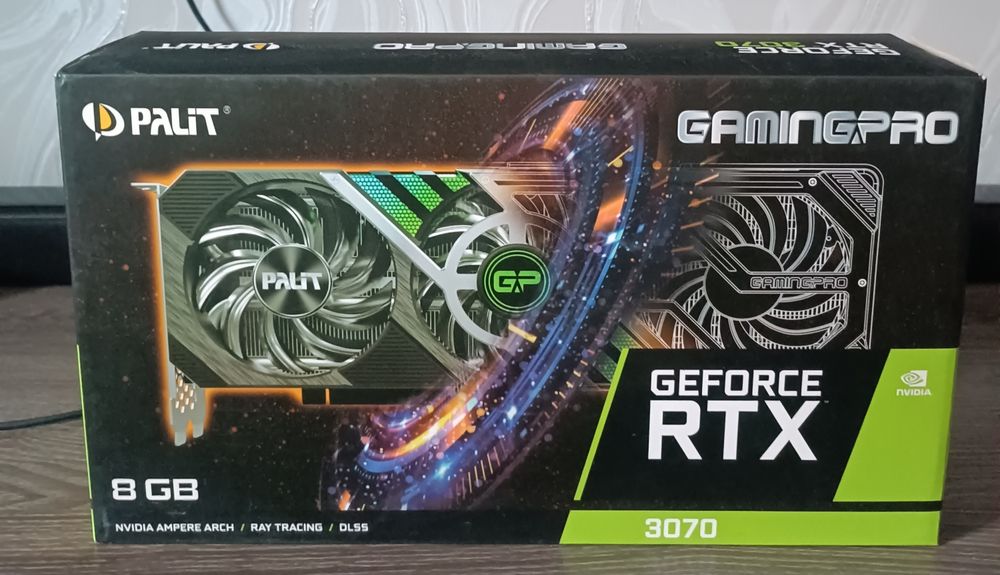Продам RTX 3070 Palit Gamingpro