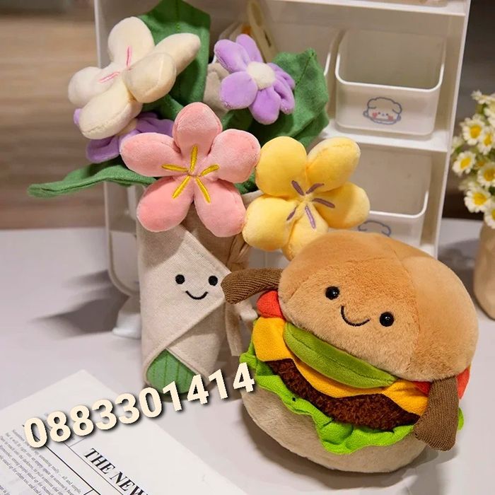 Плюшен Бургер 20см