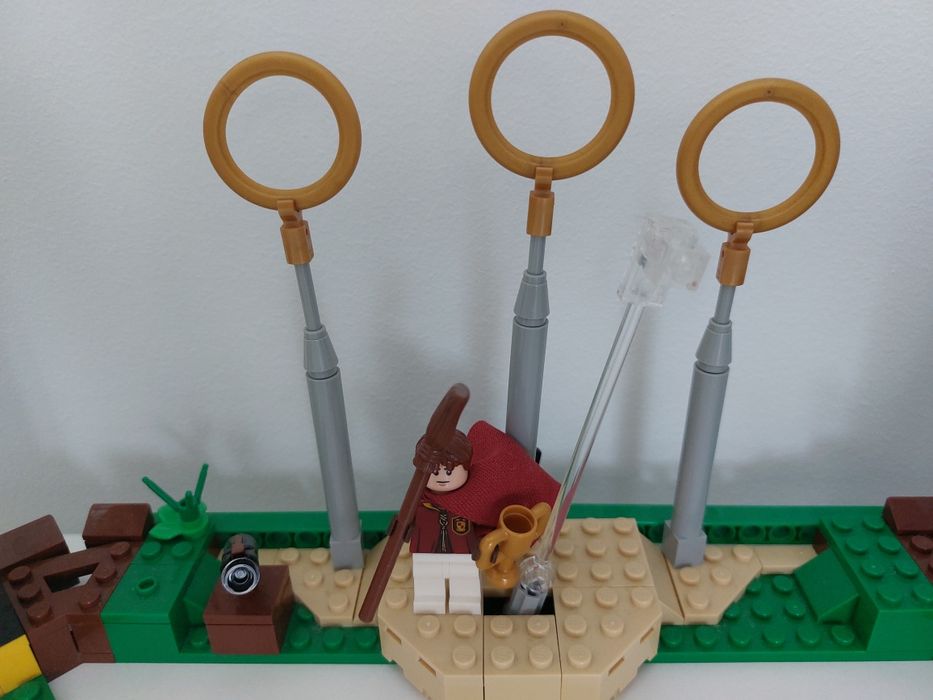 LEGO Harry Potter Quidditch Match 75956 – complet, 500 piese, cu figurine și instrucțiuni