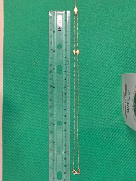 Lant aur 14K 4.29g [Ag45 Bacau1 B.34258.1.35]