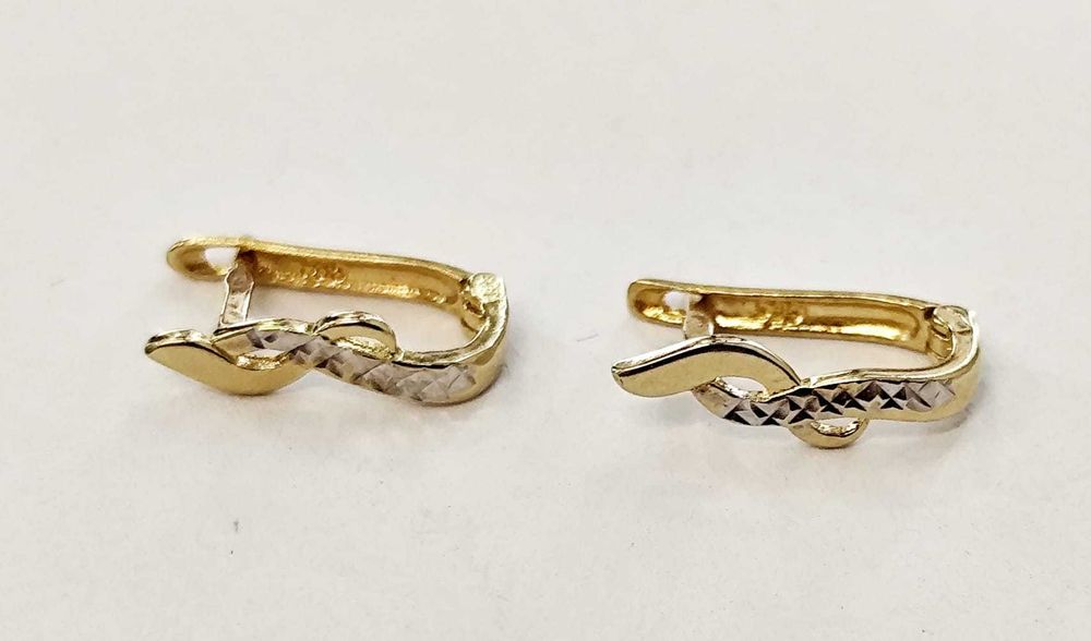 Cercei aur 14K 1.10gr (AG35 B 35230) Garantie 2 ani !