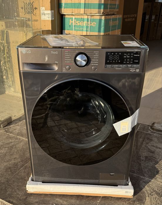 Стиральная машина LG 9 кг F2V9FW9P AI DD TurboWash Steam+ ThinQ