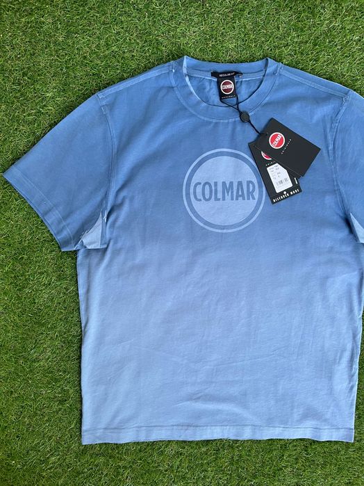 Мъжка блузка : COLMAR faded effect printed cotton / regular fit L