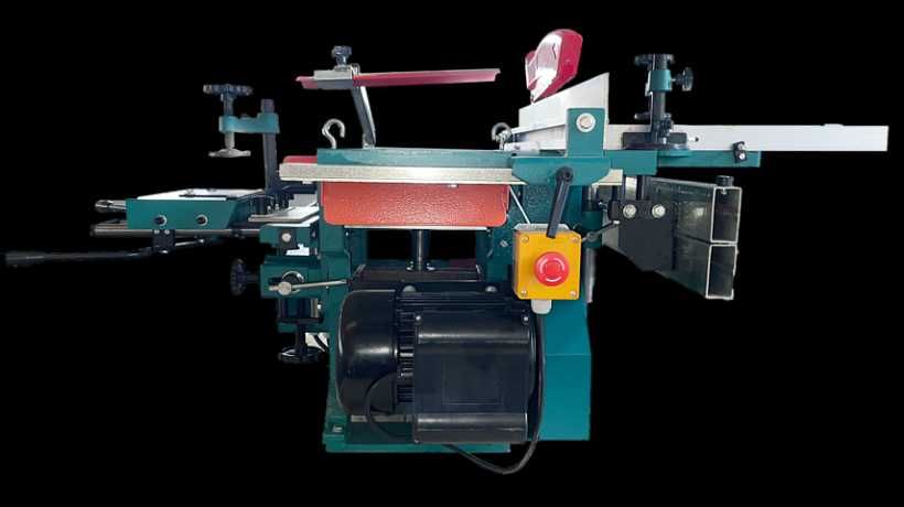 Деревообрабатывающий станок 7 В 1 Фугование, рейсмус. 2.2КВт. Однофазн