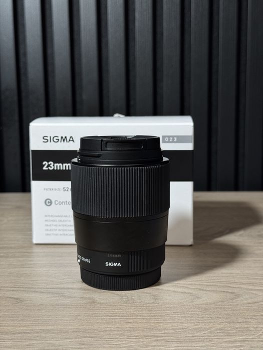 Obiectiv sigma 23mm f1.4 / fujifilm