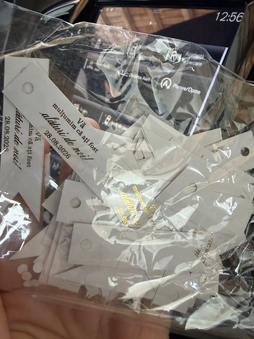 Etichete pentru nunta/botez  deja personalizate