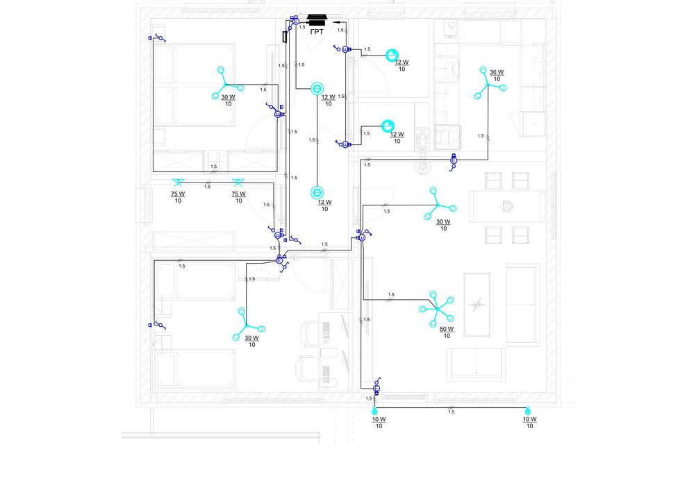 Проектиране част "Електрическа"