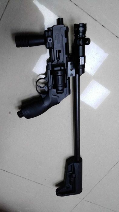 Pistol/Pusca Airsoft AutoAparare BILE CAUCIUC/Otel=>25 JOULI OKAZIE!!