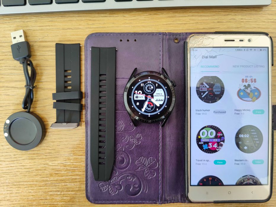 Нов Смарт часовник OES l22 Smart watch IP67 пулс, кръвно налягане, сън