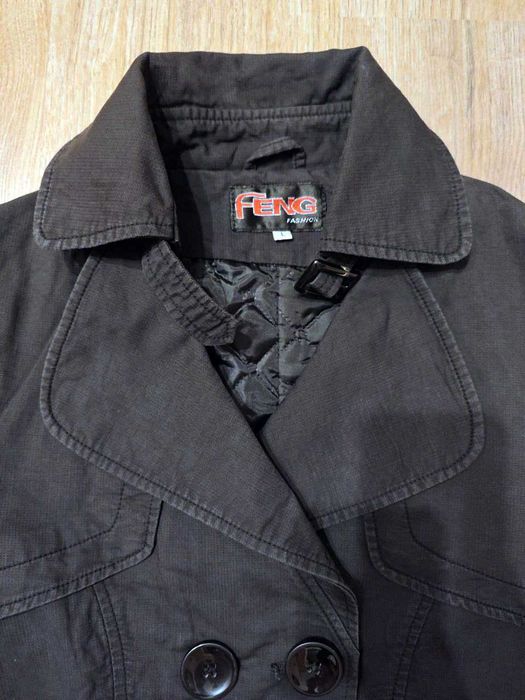 Дамско преходно яке - тъмно сиво