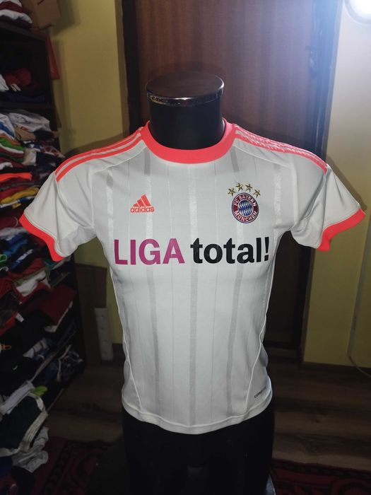tricou de copii bayern munchen away kit 2012 adidas size 152 12 ani