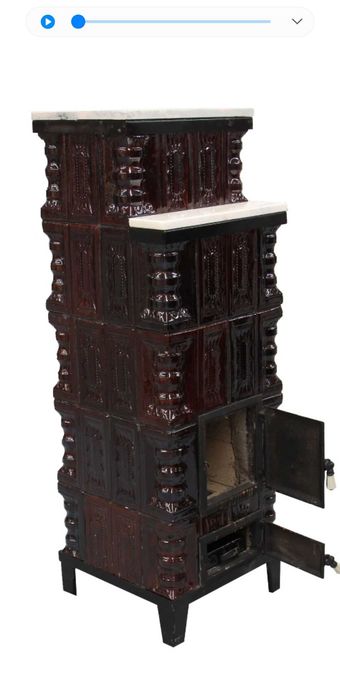 Soba teracotă,samotă 6 randuri noua si burlane