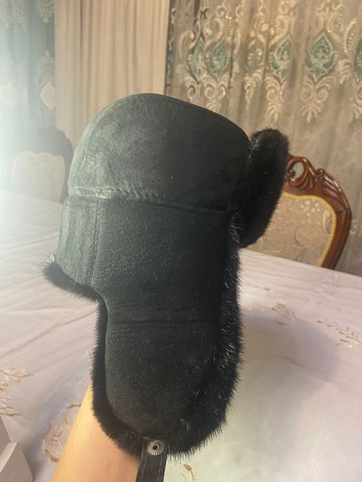 Ушанка норковая 56 размер