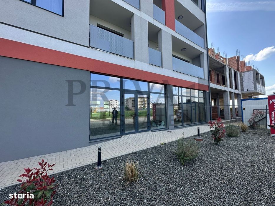 Spatiu comercial, 210 mp, locuri de parcare, Giroc