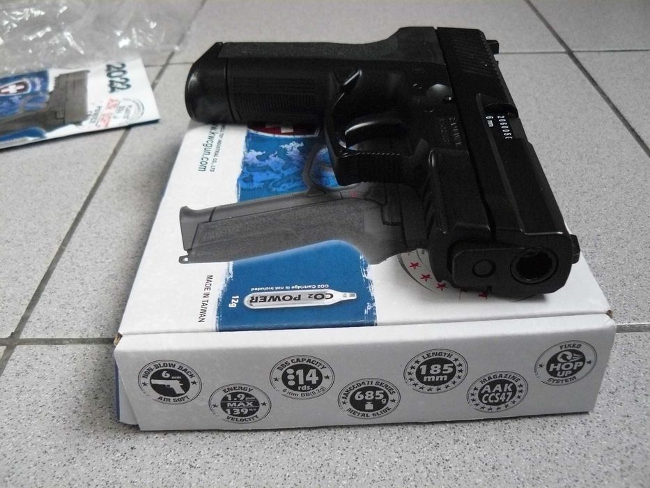 Pistol Airsoft SIG SAUER SP2022 KWC CO2 Metal Slide NBB,Nou In Cutie