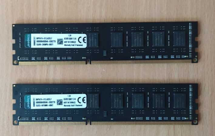 Kingston DDR3 8GB 1600mhz новый yangi chip skynix