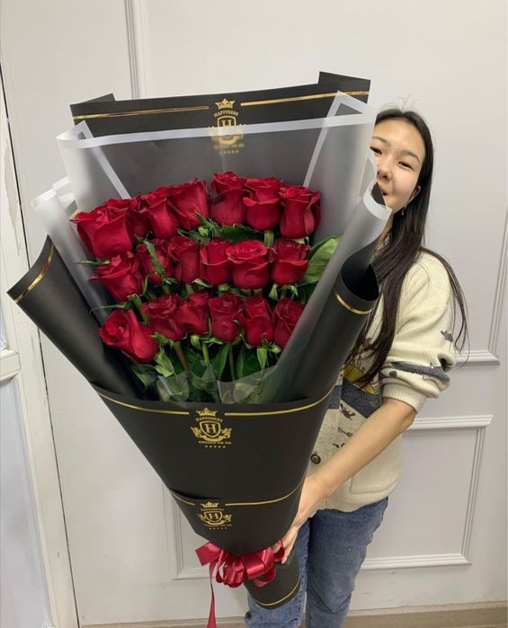 Цветы Алматы Доставка, розы, букеты ,пионы