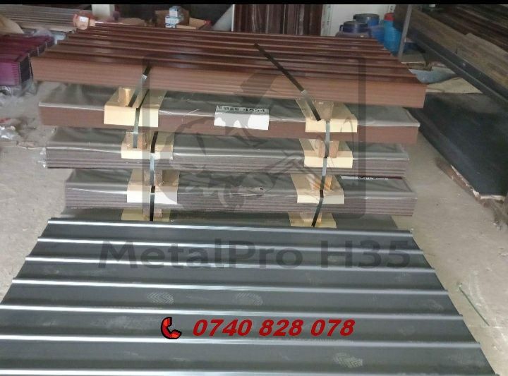 Vand  tabla cutata H35 H12 T10 6.20m x 1.10m  0.5mm grosime