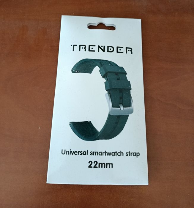 Нови червена и зелена силиконови каишки 22 мм за часовник