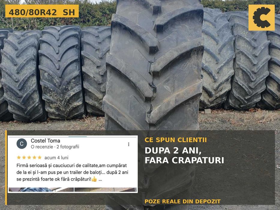 Cauciucuri 480/80R42 18.4R42 Michelin Anvelope Combina SH FACTURA