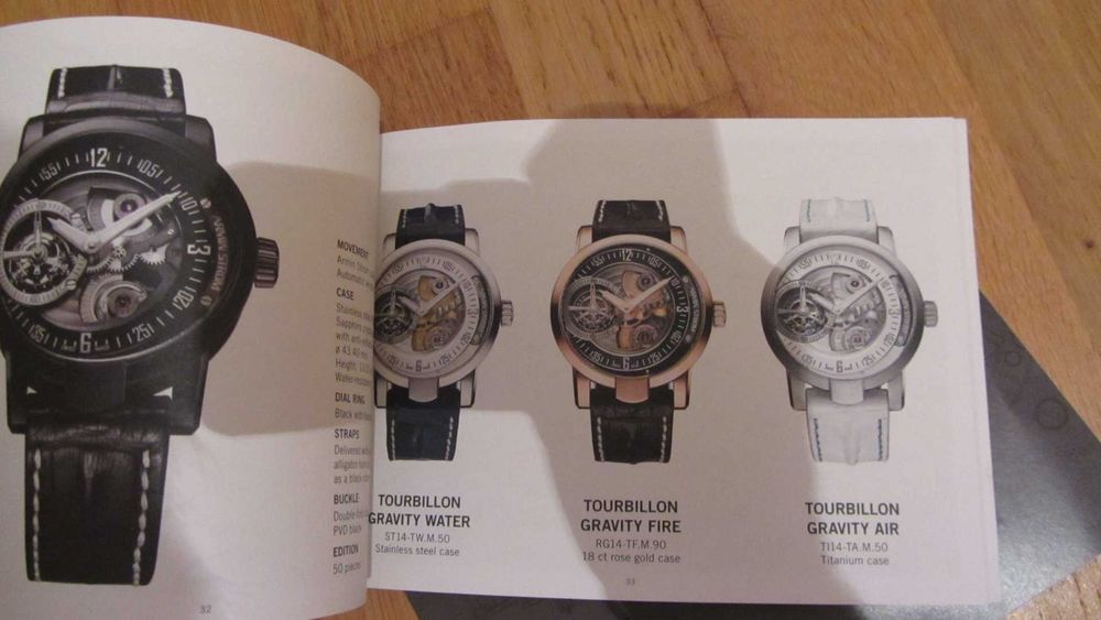 Catalog NOU ceasuri Armin Strom engleza Superb