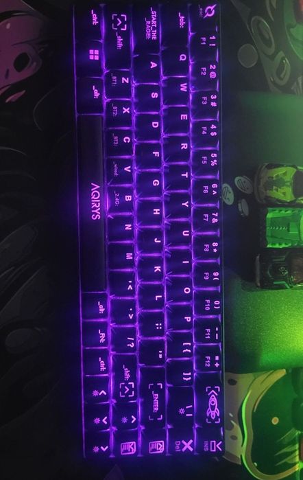 Tastatura aqirys mira red switch