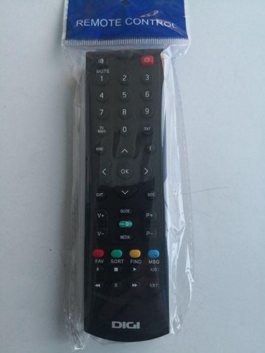 Telecomanda digi pt. satelit si cablu SD si HD nou