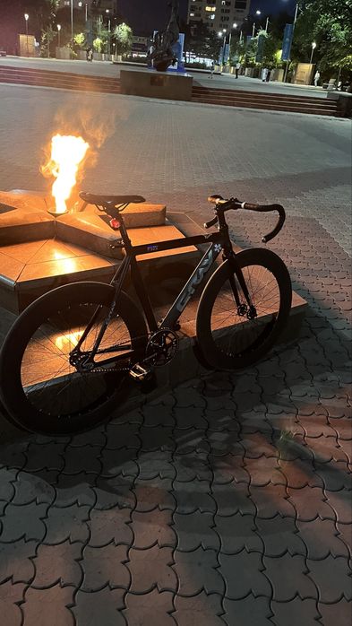 велосипед fixed gear gray f10