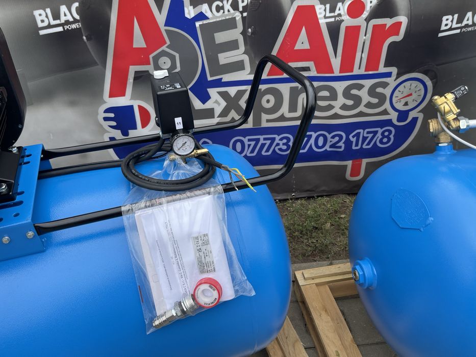 Compresor Profesional cu pistoane 500l/7,5HP/11Bar/5,5kw/Garantie 2ani