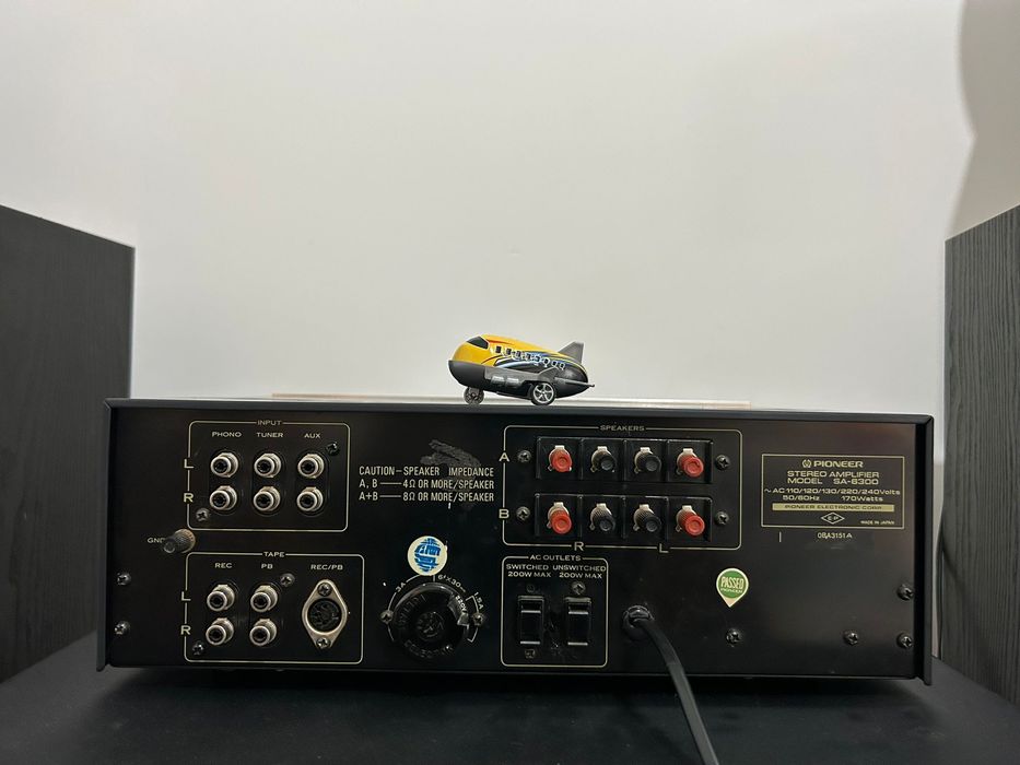 Amplificator vintage Pioneer SA 6300 - vintage, sunet cald