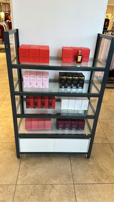 Стеклянный торговый стеллаж/витрина