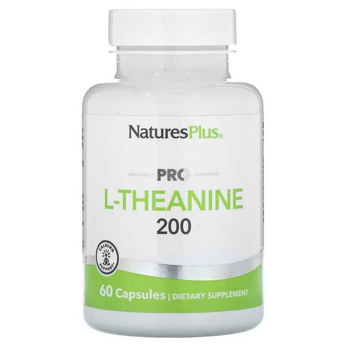 NaturesPlus Pro L-Theanine Pro L-теанин 200 мг l teanin