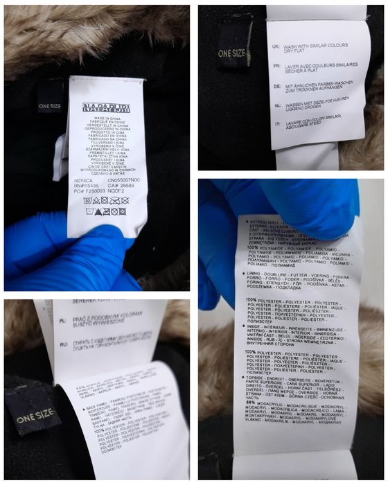 Caciula traditionala ruseasca Napapijri Antarctic Reserch, Ushanka uni