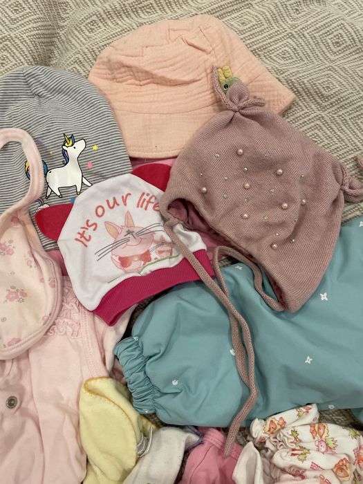 Вещи б/у на девочку 56-86