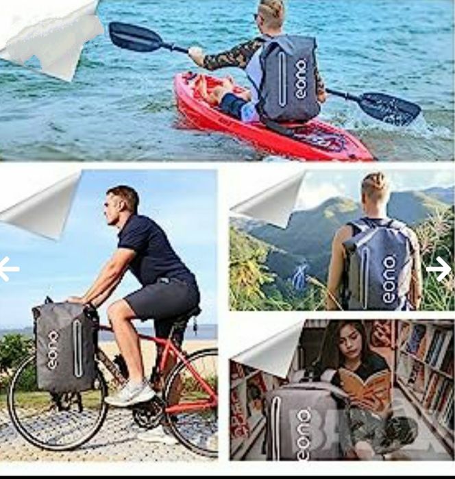 Eono Велосипедна раница 100% водоустойчива