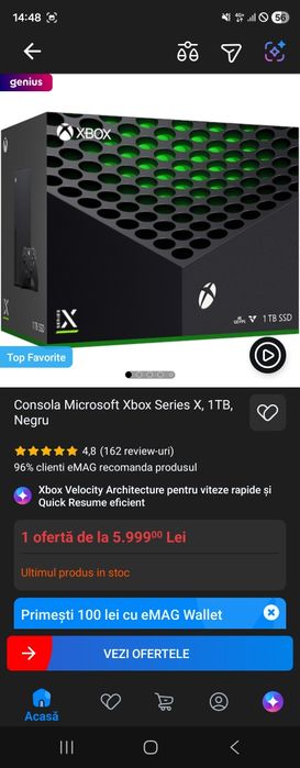 Xbox Series X 1tb + SSD 1tb WD Black