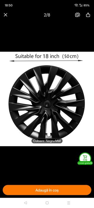 Capace 18 inch tesla