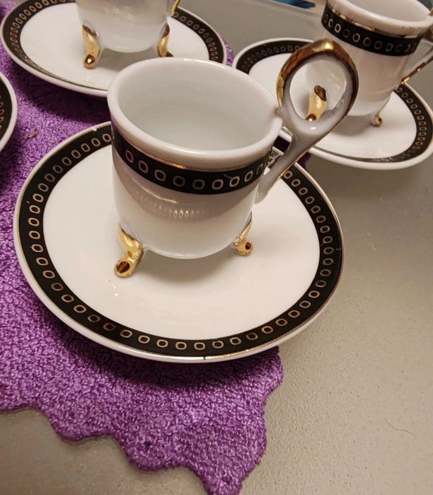 Set 6 cești cafea miniatură vintage