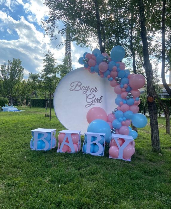 Оформление на гендер пати в Астане