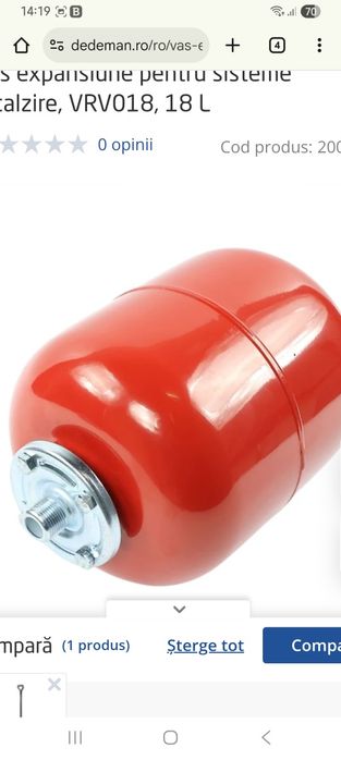 Vas de expansiune 35 L