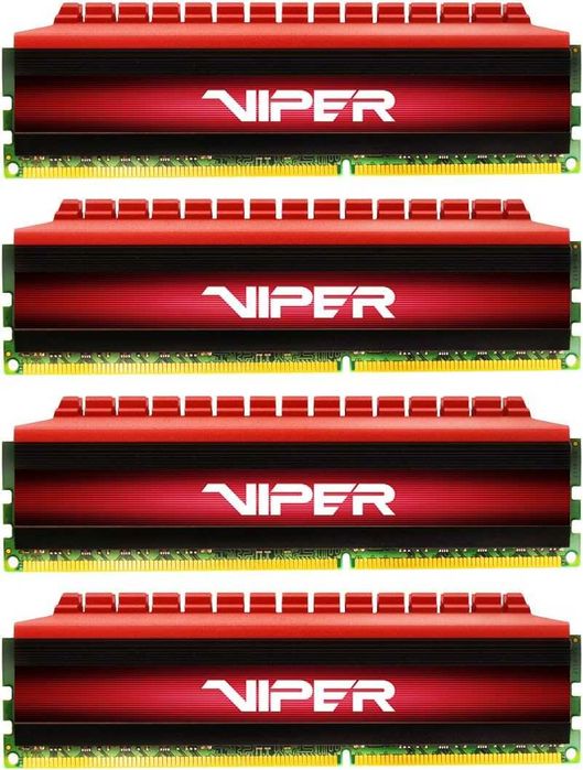 RAM 32GB 4x8gb Patriot VIPER DDR4 3000Mhz KIT за компютър