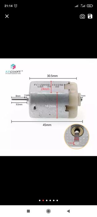 Актуатор замка, моторчик  дверей Тойота  Estima, Alphard, Honda и др