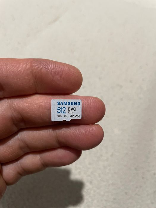 Micro SD Samsung 512 GB card memorie