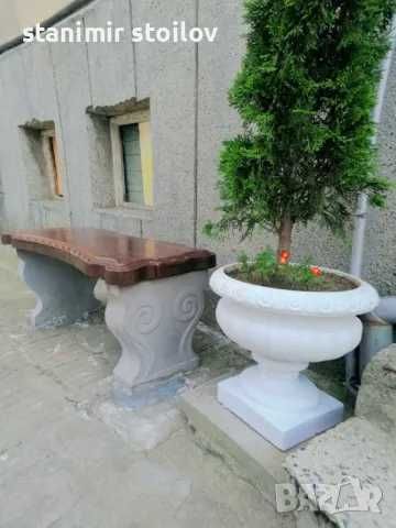 циментови пейки ...