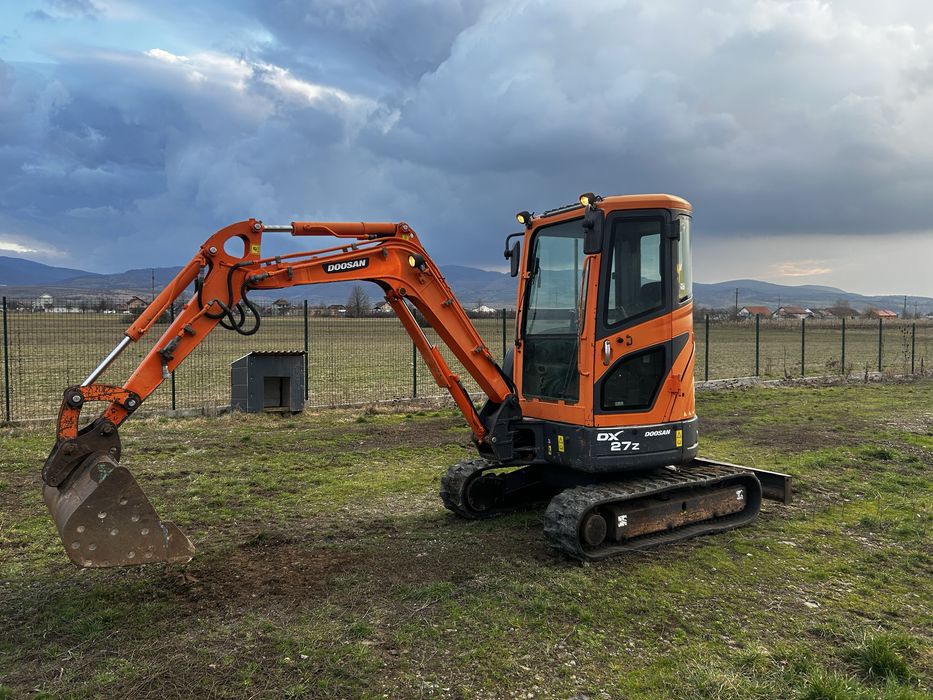 Miniexcavator Doosan DX 27 Z 2,7 t 2013 Takeuchi Jcb Kubota Yanmar