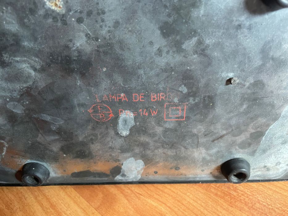Lampă de birou perioada comunista
