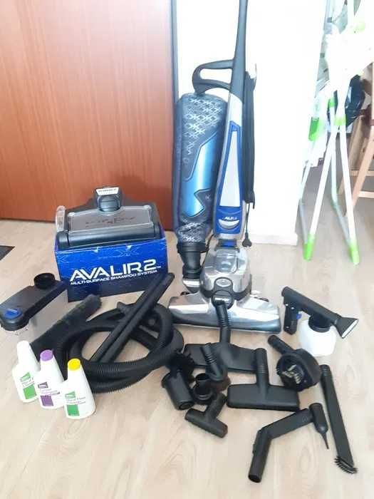 Aspirator profesional Kirby Avalir 2 complet – sistem de spălare + perie Zip Brush