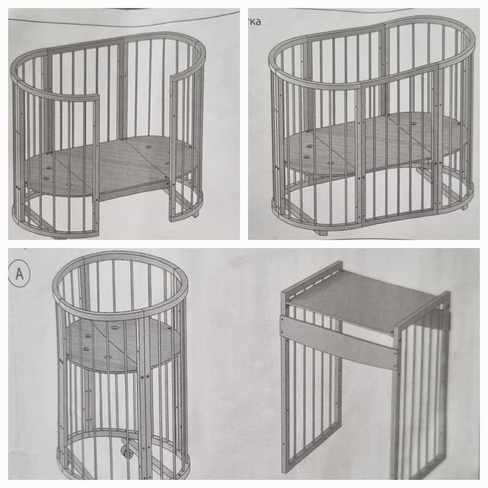 Б/у детская кроватка