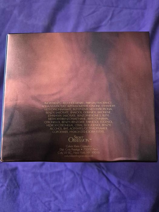 Parfum Secret Obsession de la Calvin Klein, 100ml, USA