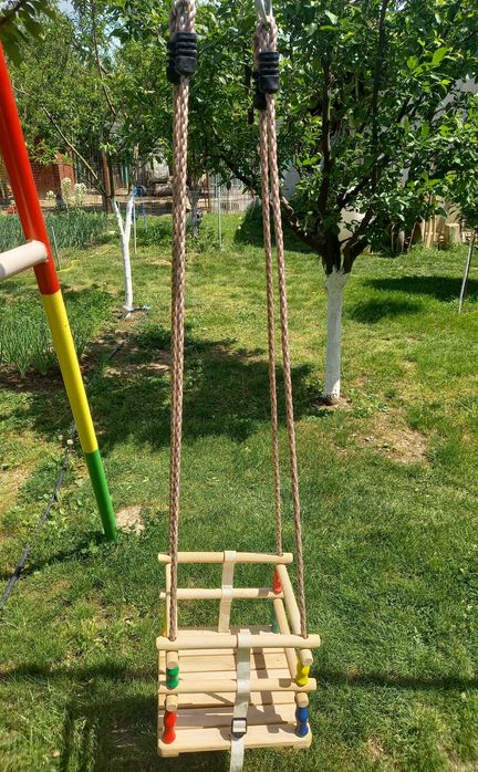 Leagan din lemn pt copii